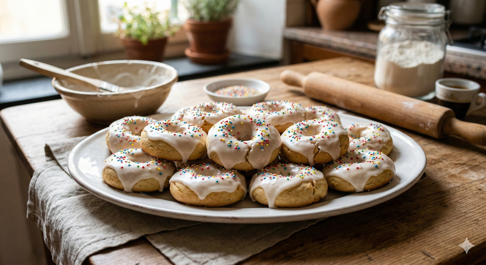 Ciambelline glassate